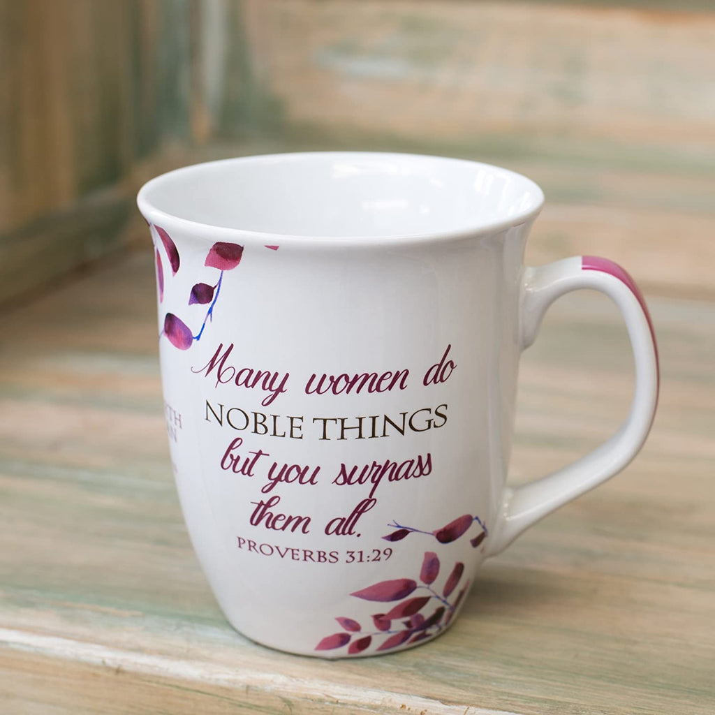 Many Women Do Noble Things Ceramic Mug – Proverbs 31:29